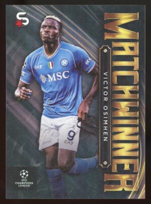 2023/24 Topps UCC Superstars Matchwinner Victor Osimhen #MW-06