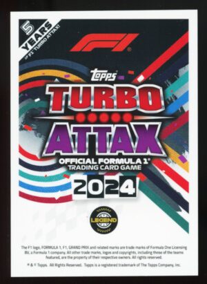 2024 Topps Turbo Attax Michael Schumacher Legend #MSC