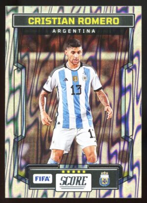 2023-24 Panini Score FIFA Cristian Romero #3 Swirl