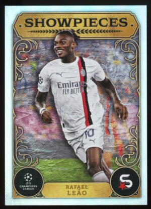 2023-24 Topps UCL Superstars Showpieces – Rafael Leão #SP-01 (AC MILAN)