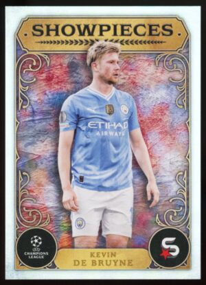 2023-24 Topps UCL Superstars Showpieces – KDB #SP-15 (CITY)