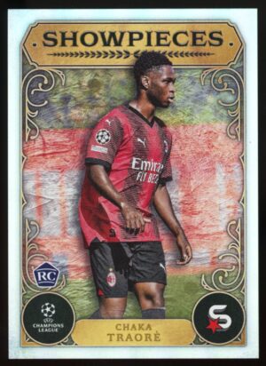 2023-24 Topps UCL Superstars Showpieces – Chaka Traorè #SP-02 (MILAN)