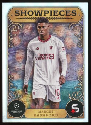 2023-24 Topps UCL Superstars Showpieces – Marcus Rashford #SP-19 (MANCHESTER UNITED)