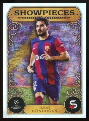 2023-24 Topps UCL Superstars Showpieces – İlkay Gündoğan #SP-10 (FC BARCELONA)