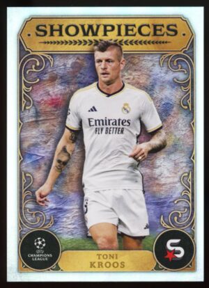 2023-24 Topps UCL Superstars Showpieces – Toni Kroos #SP-25 (REAL MADRID)