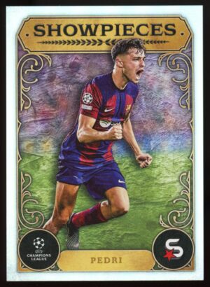 2023-24 Topps UCL Superstars Showpieces – PEDRI #SP-08 (FC BARCELONA)