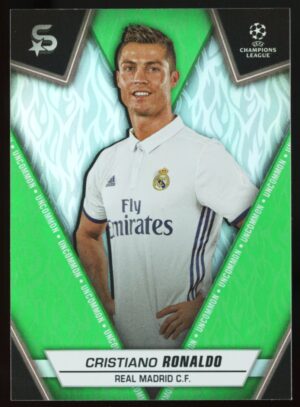 2023-24 Topps Super Stars UCL Cristiano Ronaldo #192 – Green Parallel