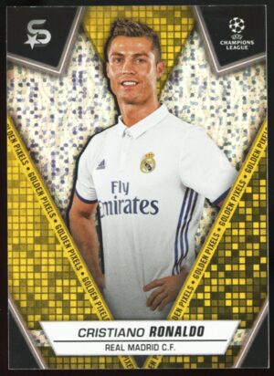 2023-24 Topps Super Stars UCL Cristiano Ronaldo #192 – Golden Pixels