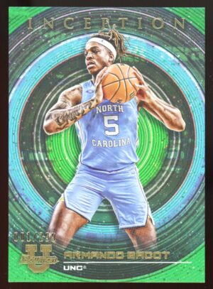 2022-23 Bowman Inception University Green Foil /299 Armando Bacot #30