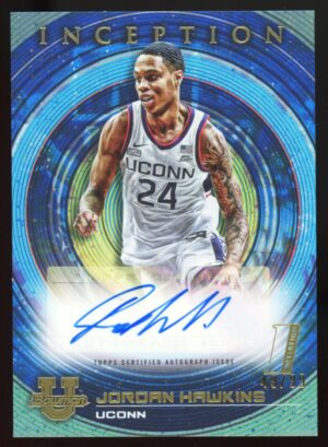 2022-23 Bowman Inception Jordan Hawkins #BIA-JHS Auto/99 - New Orleans Pelicans