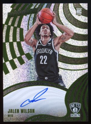 2023-24 Panini Revolution Jalen Wilson #RA-JWN Auto On Card Rookie