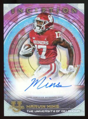 2022-23 Bowman University Inception Marvin Mims #BIA-MMS Auto Rookie