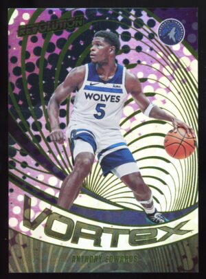 2023-24 Panini Revolution Anthony Edwards Vortex #34 Timberwolves