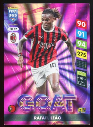 Panini Fifa 365 Adrenalyn XL 2025 Goat Excellence Rafael Leão #EXC 17