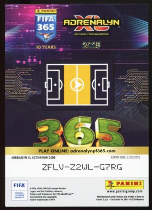 Panini Fifa 365 Adrenalyn XL 2025 Goat Excellence Florian Wirtz #EXC 10