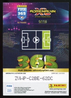 Panini Fifa 365 Adrenalyn XL 2025 Excellence #53