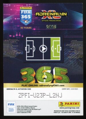 Panini Fifa 365 Adrenalyn XL 2025 Excellence Kylian Mbappé #EXC 50