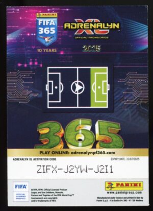 Panini Fifa 365 Adrenalyn XL 2025 Excellence Erling Haaland #EXC 49