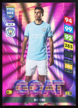 Panini Fifa 365 Adrenalyn XL 2025 Goat Excellence Rodri #EXC 8