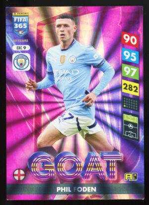 Panini Fifa 365 Adrenalyn XL 2025 Goat Excellence Phil Foden #EXC 9