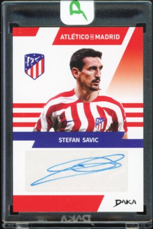 2022/23 DAKA ATLETICO DE MADRID - Stefan Savić #AU1-16 Auto /50