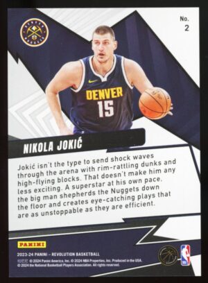 2023-24 Panini Revolution Shock Wave Nikola Jokić #2