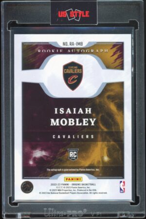 2022-23 Panini Origins - Rookie On Card Autographs Isaiah Mobley #RA-IMB