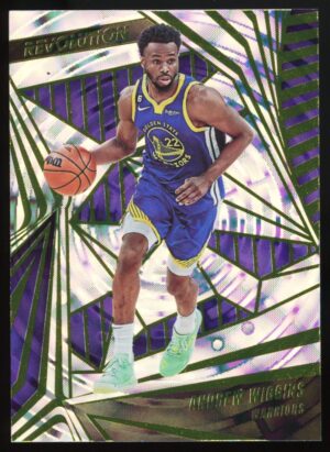 2023-24 Panini Revolution Fractal Andrew Wiggins #4 Golden State