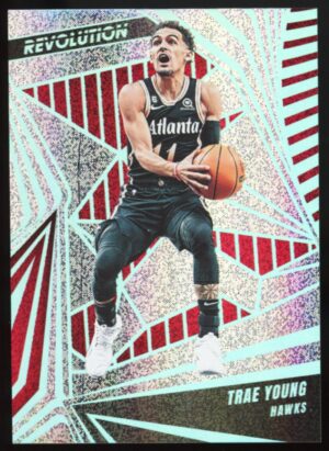 2023-24 Panini Revolution Neutron /125 Trae Young #68 Atlanta Hawks