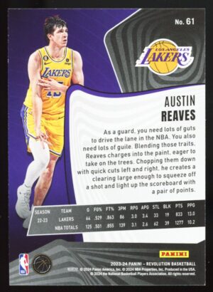 2023-24 Panini Revolution Austin Reaves #61