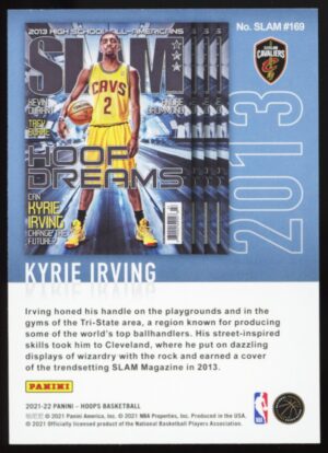 2021-22 Panini NBA Hoops Kyrie Irving SLAM #169