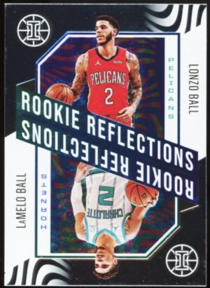 2020-21 Panini Illusions Rookie Reflections LaMelo Ball / Lonzo Ball #2