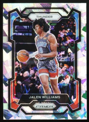 2023-24 Panini Prizm Cracked Ice Jalen Williams #19