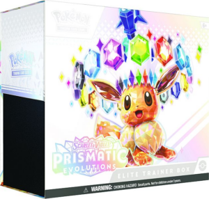 Pokémon TCG: Scaarlet & Violet – Prismatic Evolutions Elite Trainer Box