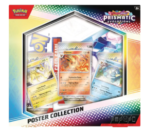 Pokémon TCG: Scaarlet & Violet – Prismatic Evolutions Poster Collection