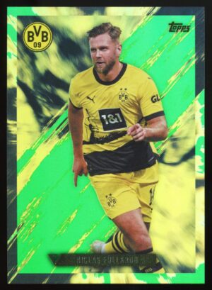 2023-24 Topps Borussia Dortmund VERNISSAGE Niclas Füllkrug #BVBV-18 Green /99