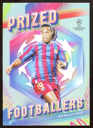 2023-24 Finest UEFA Club Competitions Ronaldinho #PF-12 Prized Footballers