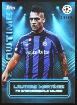 Topps Showtime 2022/23 Club Competitions UCC FC Inter Lautaro Martínez /49