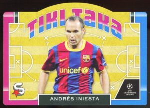 2023-24 Topps UEFA Club Competitions Superstars Tiki Taka Andres Iniesta #TT-3