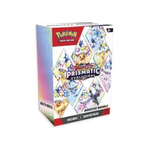 Pokémon TCG: Scarlet & Violet-Prismatic Evolutions Booster Bundle (6 Packs)