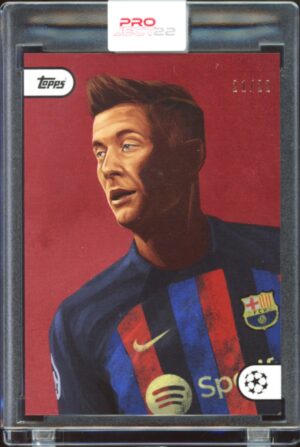 Topps 2022 Project 22 Robert Lewandowski by Marco Melgrati /22